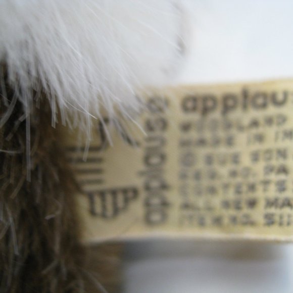 APPLAUSE Christmas Holiday Reindeer 12" Plush Vintage Candy Cane Striped Antlers - Picture 5 of 9